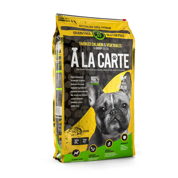 A La Carte Grain Free Dog Food Smoked Salmon & Veg E-Energy